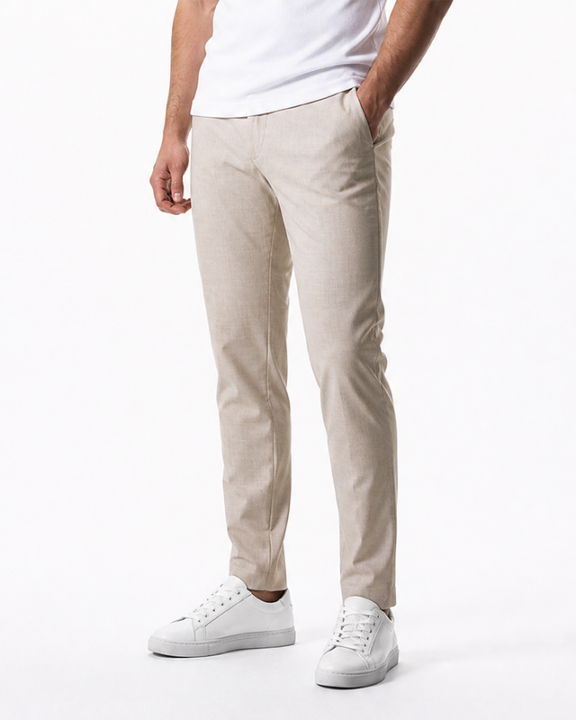 IOS PANTS klassiek - BEIGE