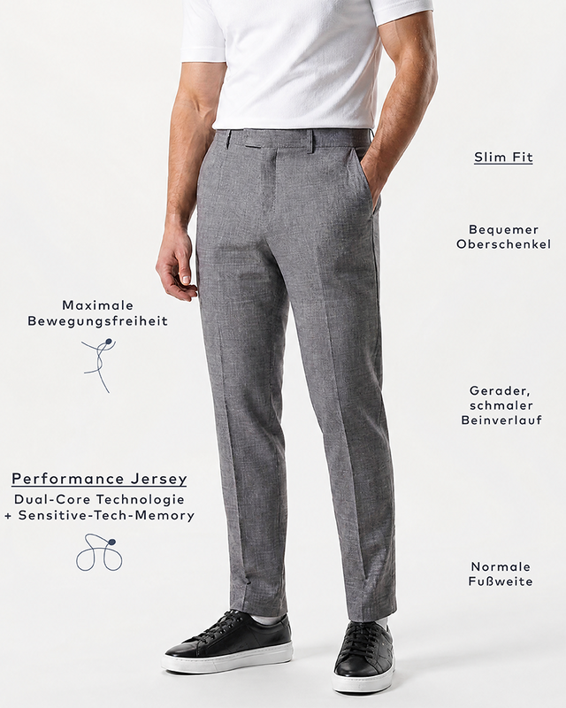 IOS PANTS classici - MARRONE CHIARO