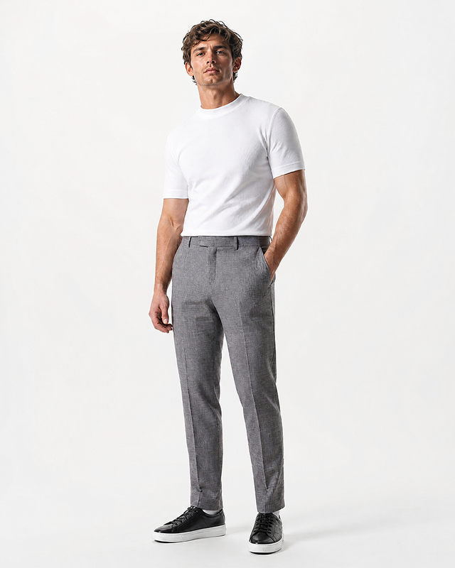 IOS PANTS classici - MARRONE CHIARO