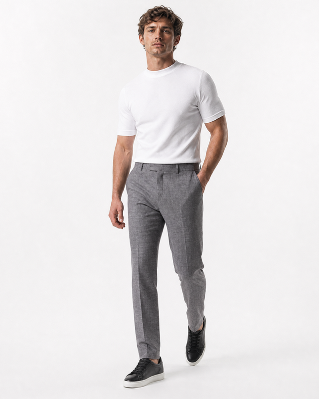 IOS PANTS classici - MARRONE CHIARO