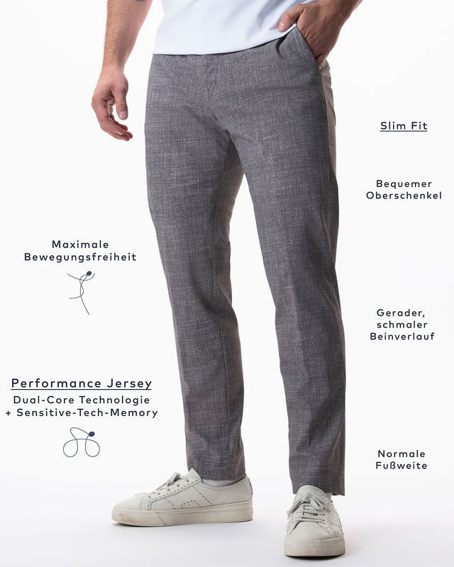 IOS PANTS classic - LIGHT BROWN