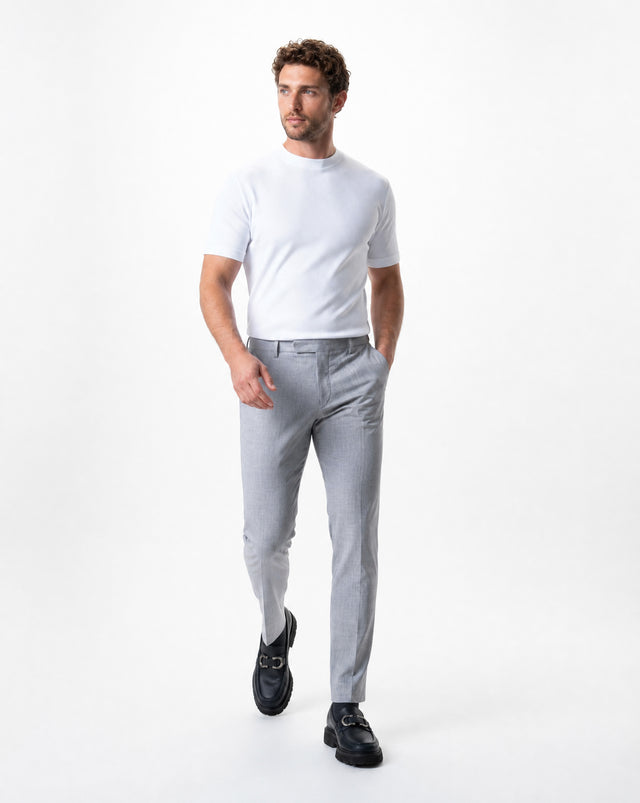 IOS PANTS classici - GRIGIO CHIARO