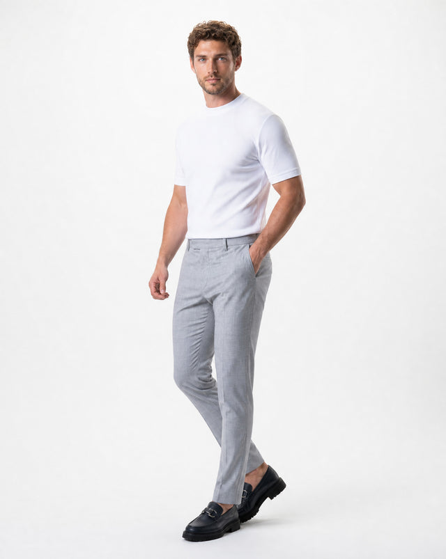 IOS PANTS classici - GRIGIO CHIARO