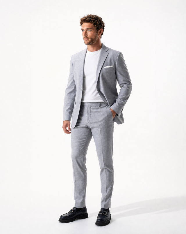 IOS PANTS classici - GRIGIO CHIARO