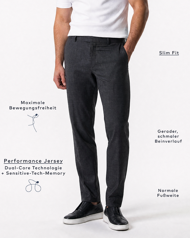 IOS PANTS classici - GRIGIO SCURO