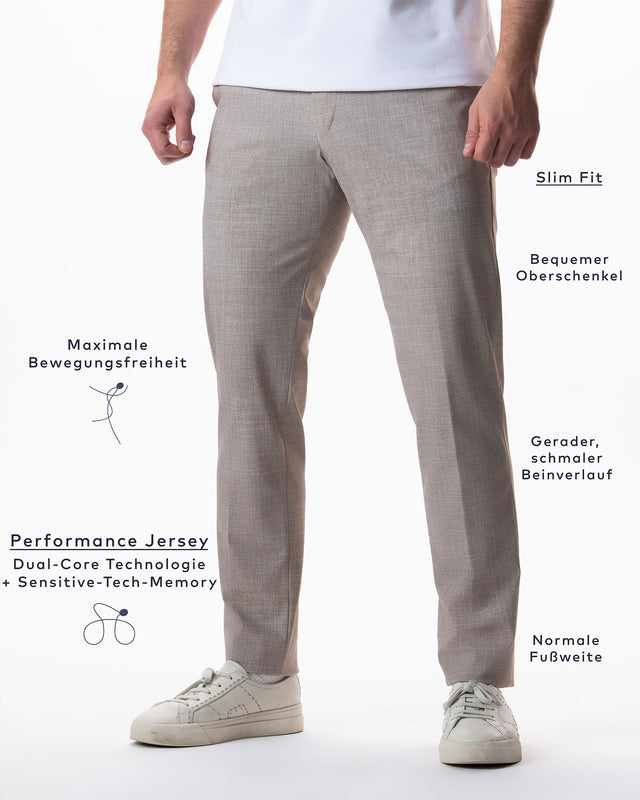IOS PANTS klassiek - ZAND