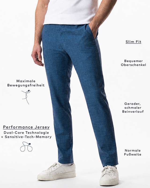 IOS PANTS classic - GALAXY BLUE