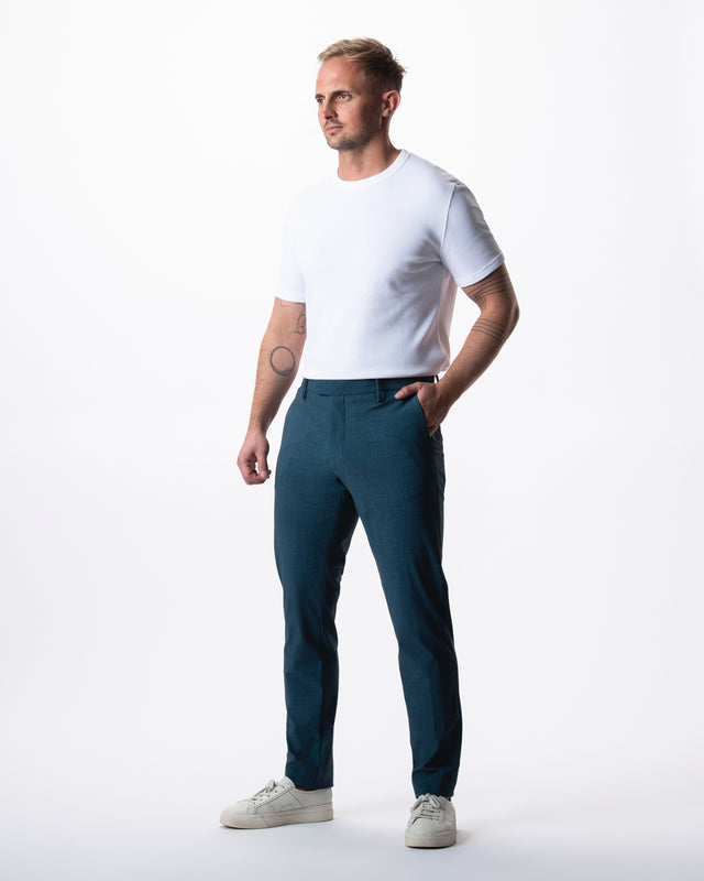IOS PANTS classic - PETROL BLUE