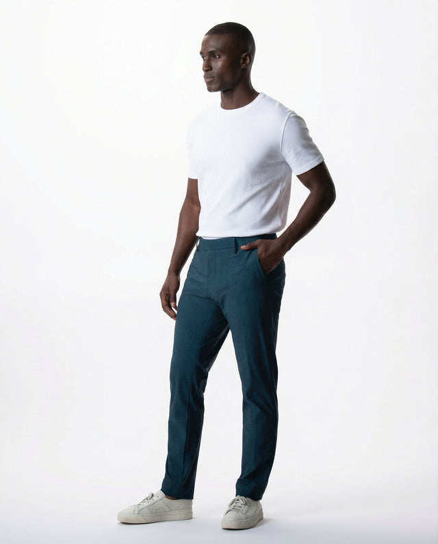 IOS PANTS classic - PETROL BLUE
