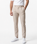 IOS PANTS classic - BEIGE KARO