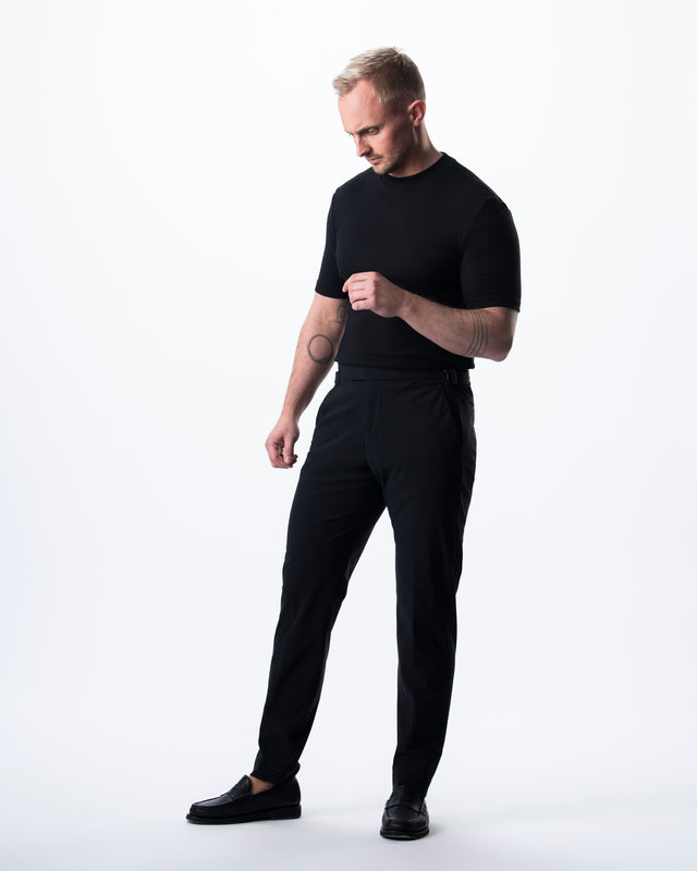 IOS PANTS elegance - BLACK