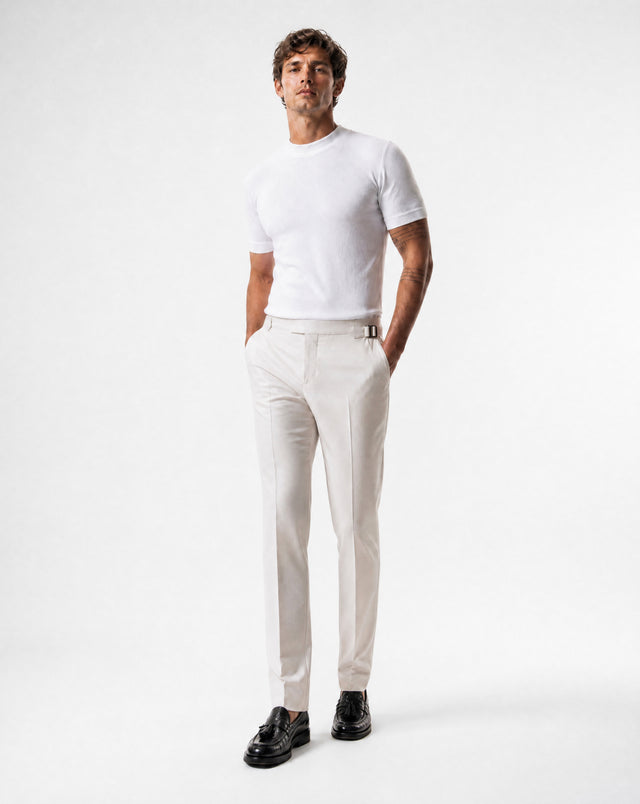 IOS PANTS elegance - IVORY