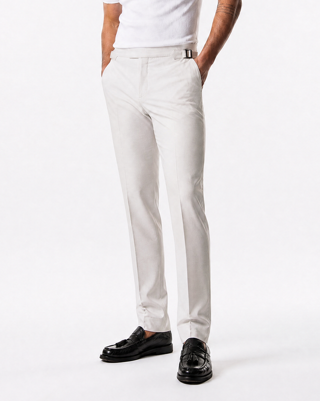 IOS PANTS elegance - IVORY
