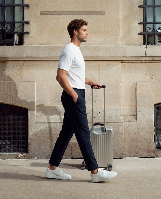 IOS PANTS modern - NAVY