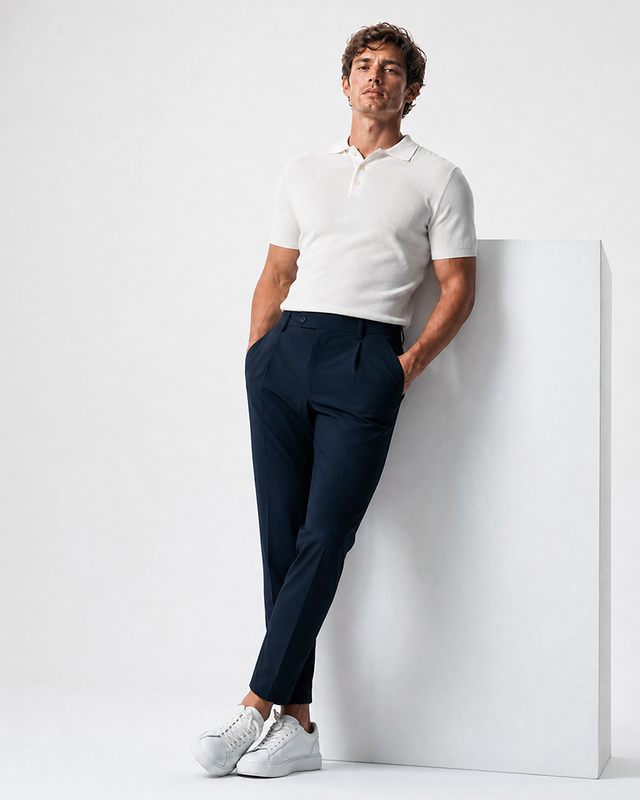 IOS PANTS modern - NAVY