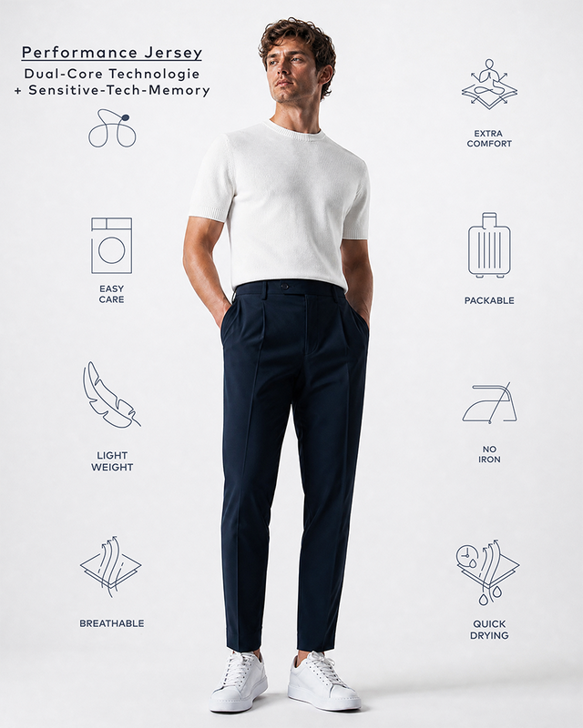 IOS PANTS modern - NAVY