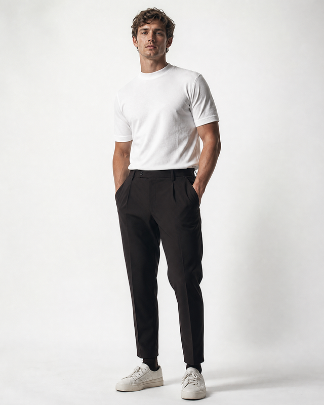IOS PANTS moderni - MARRONE