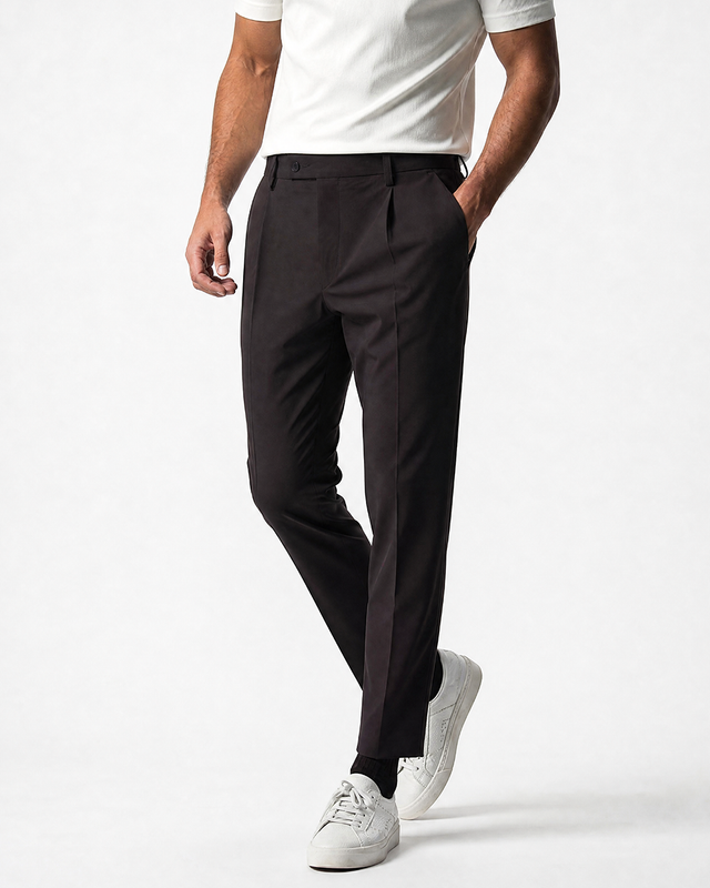IOS PANTS moderni - MARRONE