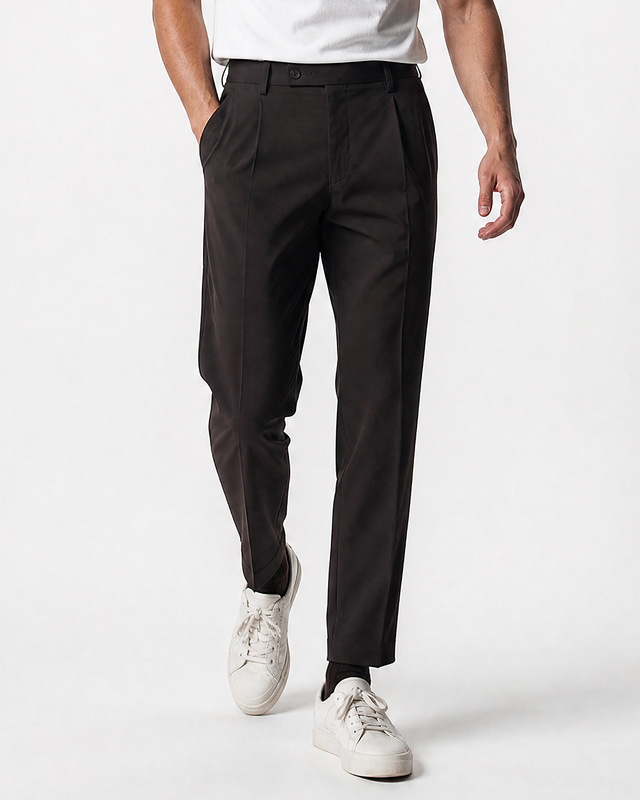 IOS PANTS modern - BROWN