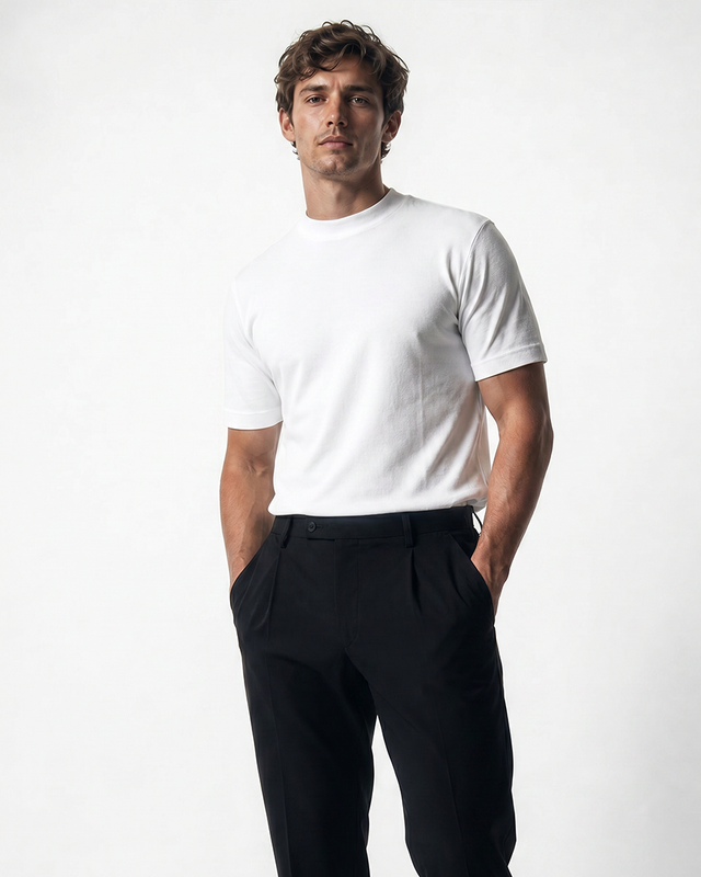 IOS PANTS modern - BLACK