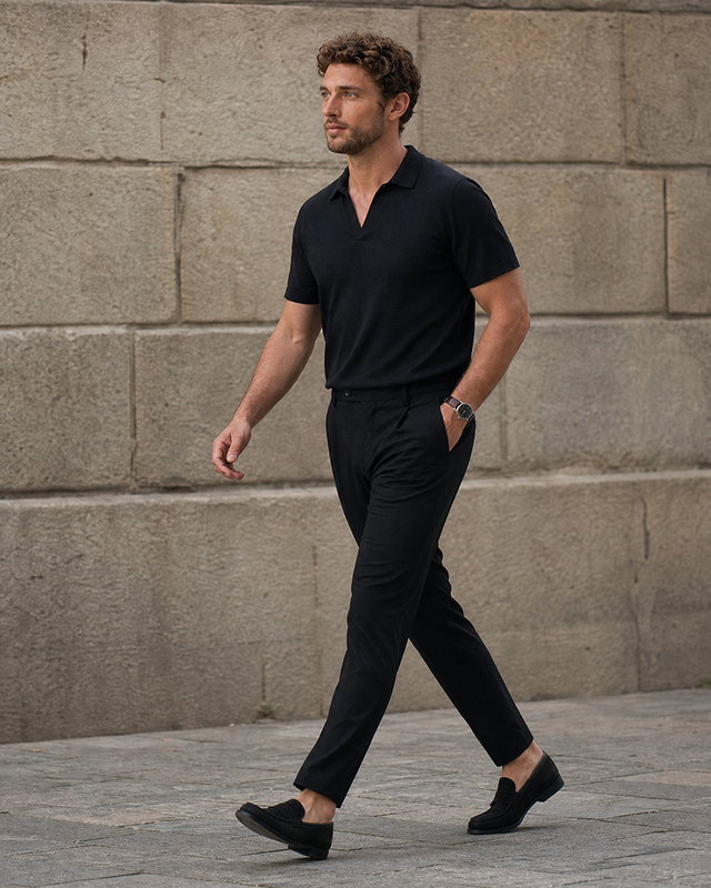 IOS PANTS modern - BLACK