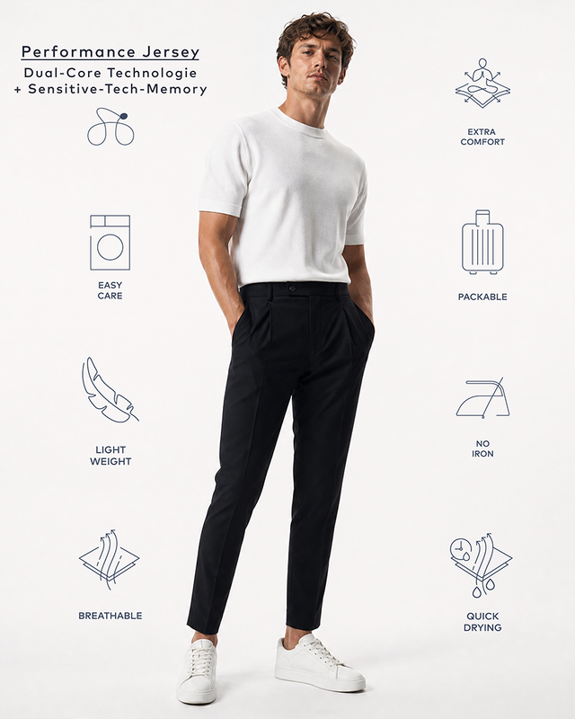 IOS PANTS modern - BLACK