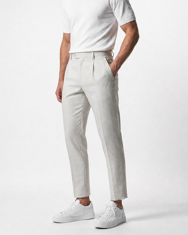 IOS PANTS modern - IVORY