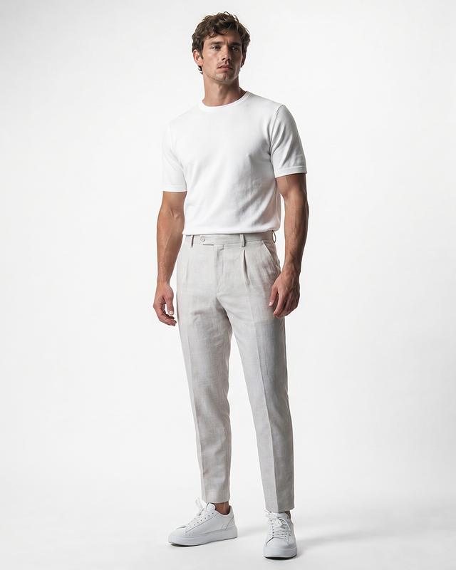 IOS PANTS modern - IVORY