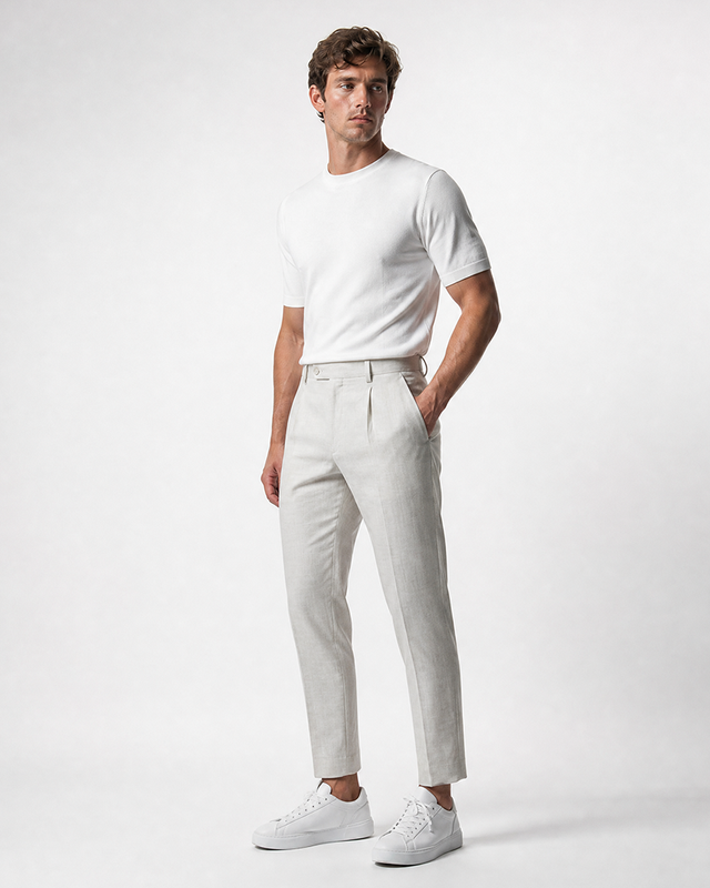 IOS PANTS modern - IVORY