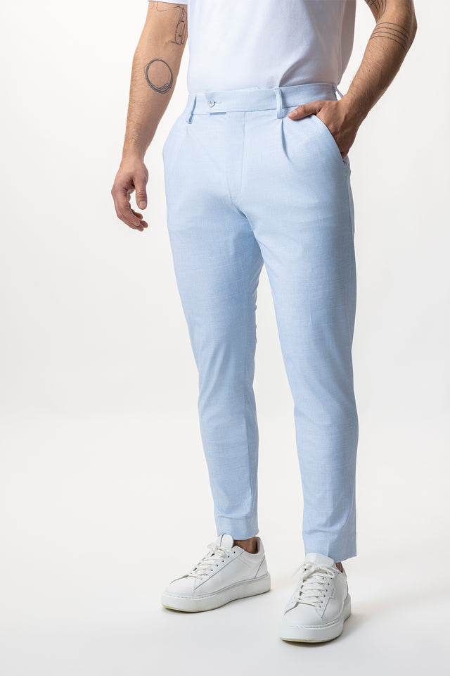 IOS PANTS modern - LIGHT BLUE