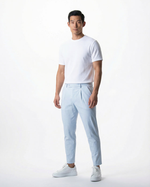 IOS PANTS modern - LIGHT BLUE