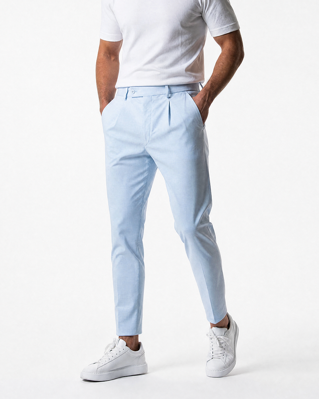 IOS PANTS modern - LIGHT BLUE