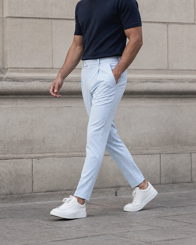 IOS PANTS modern - LIGHT BLUE