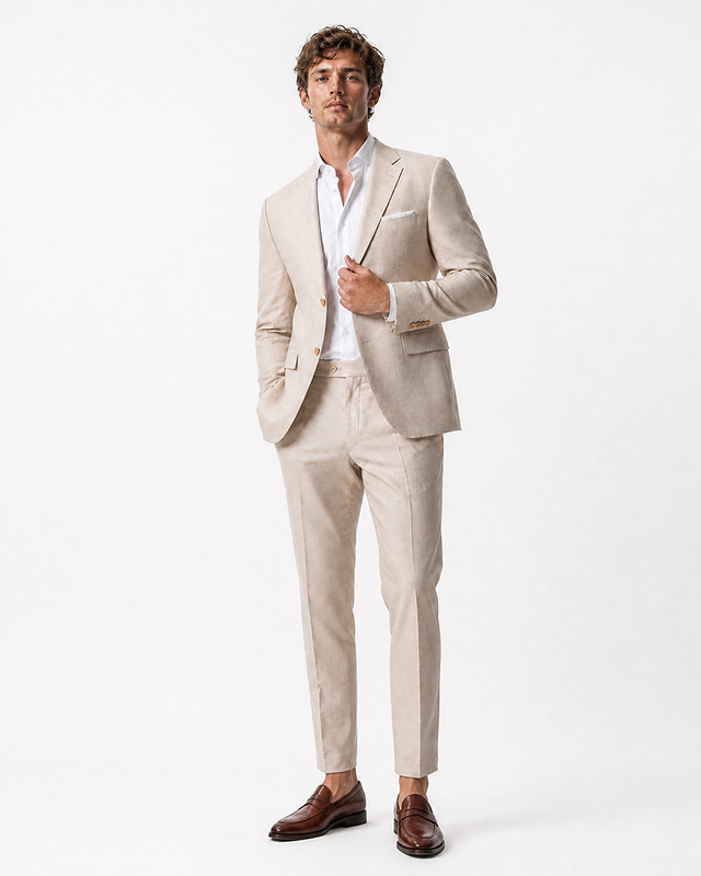 IOS PANTS modern - BEIGE