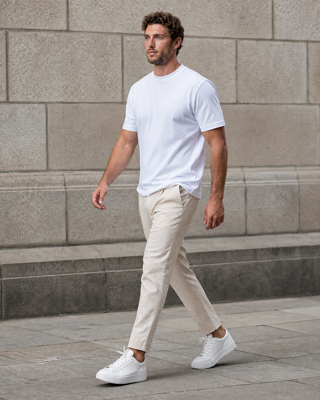 IOS PANTS modern - BEIGE