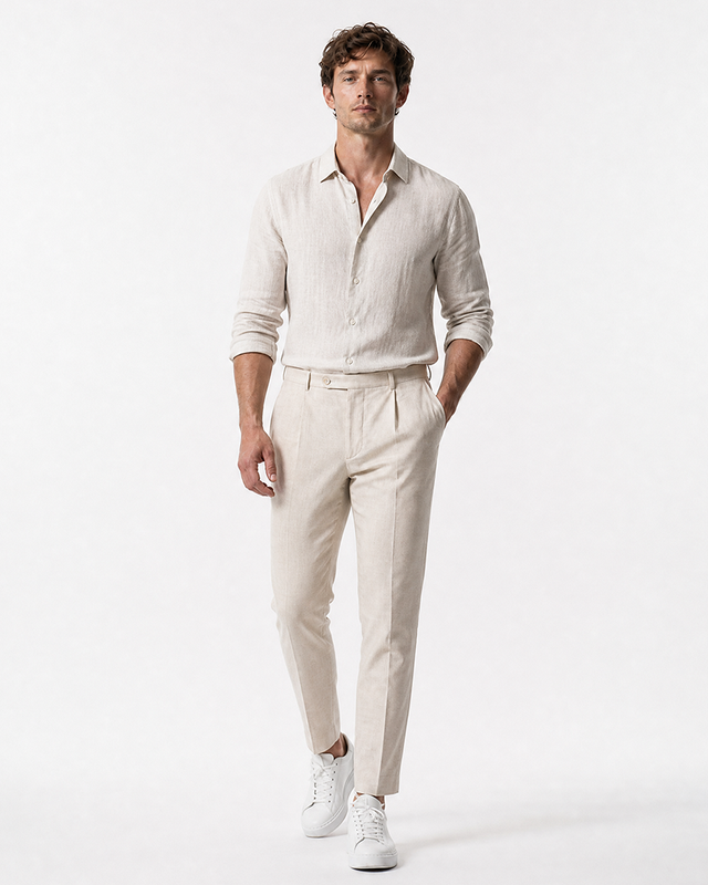 IOS PANTS modern - BEIGE