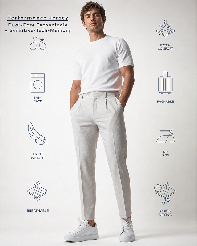 IOS PANTS modern - IVORY