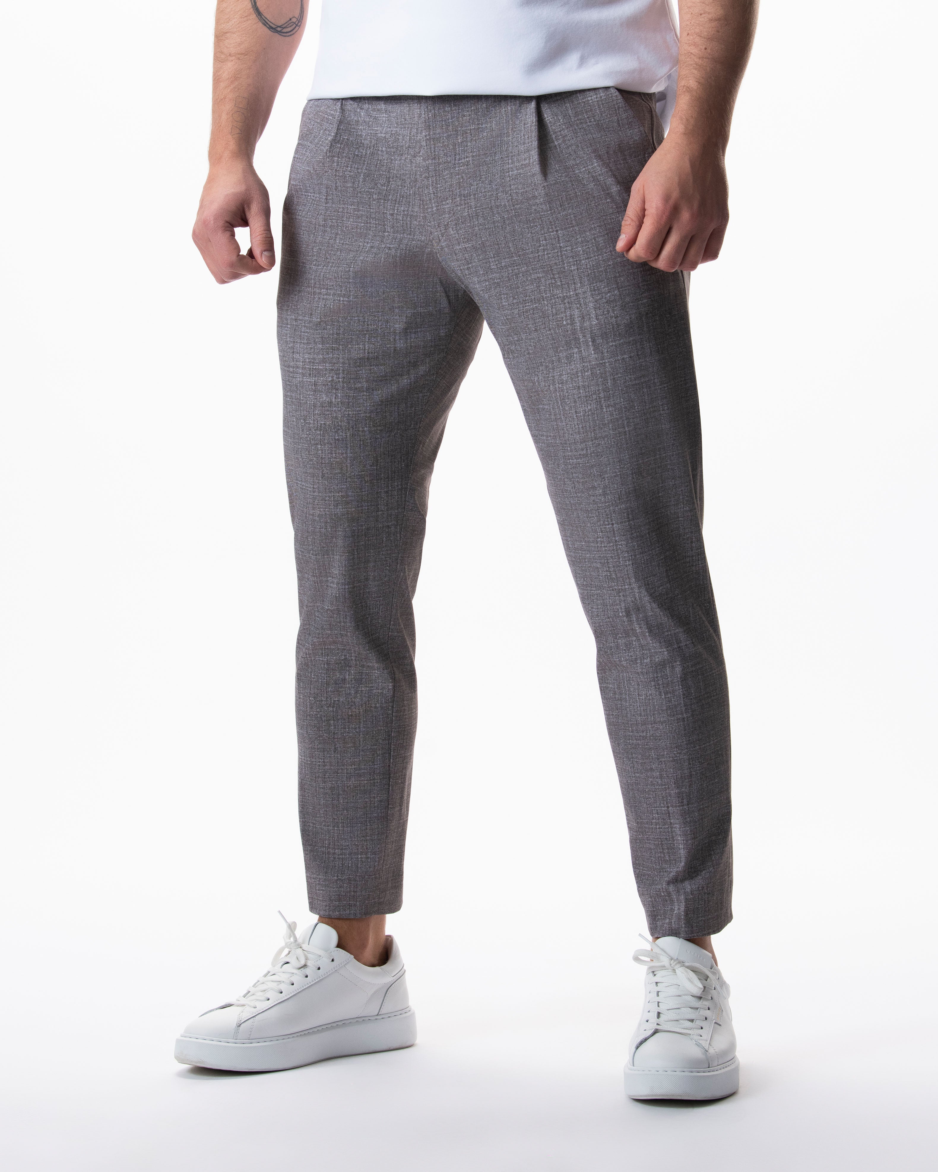 IOS PANTS modern - LIGHT BROWN