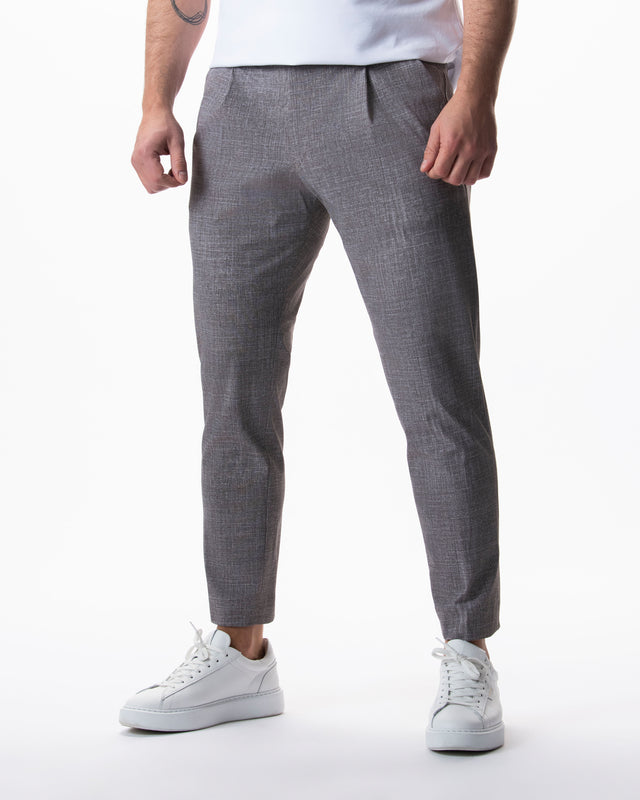 IOS PANTS moderni - MARRONE CHIARO
