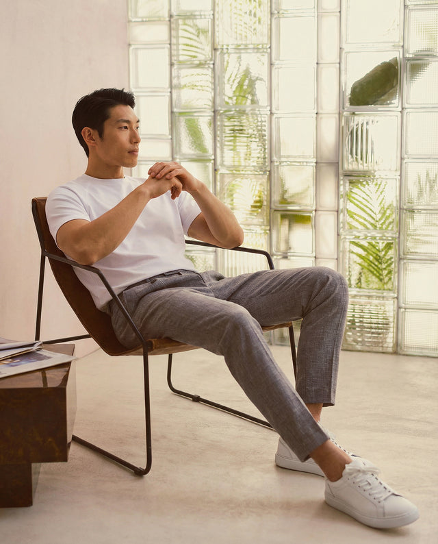 IOS PANTS modern - LIGHT BROWN