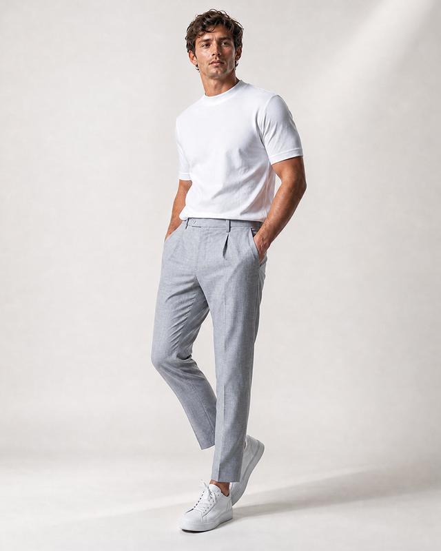 IOS PANTS modern - LIGHT GRAY