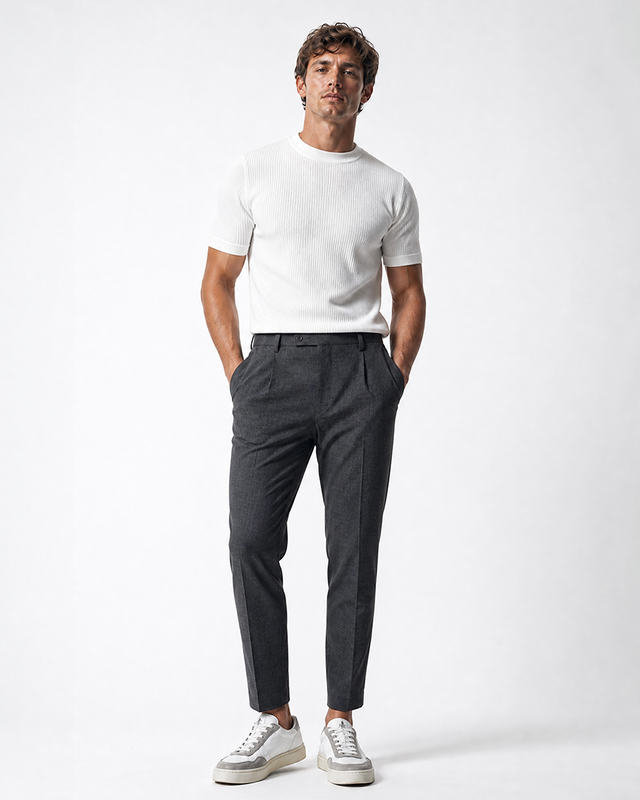 IOS PANTS moderni - GRIGIO SCURO