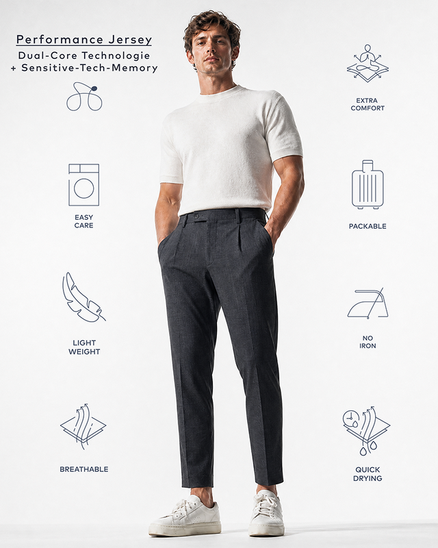 IOS PANTS moderni - GRIGIO SCURO