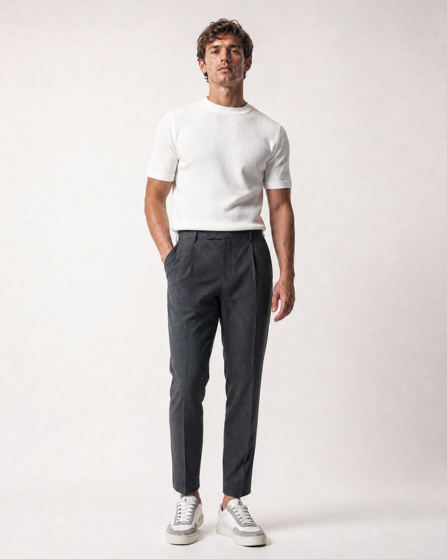 IOS PANTS moderni - GRIGIO SCURO