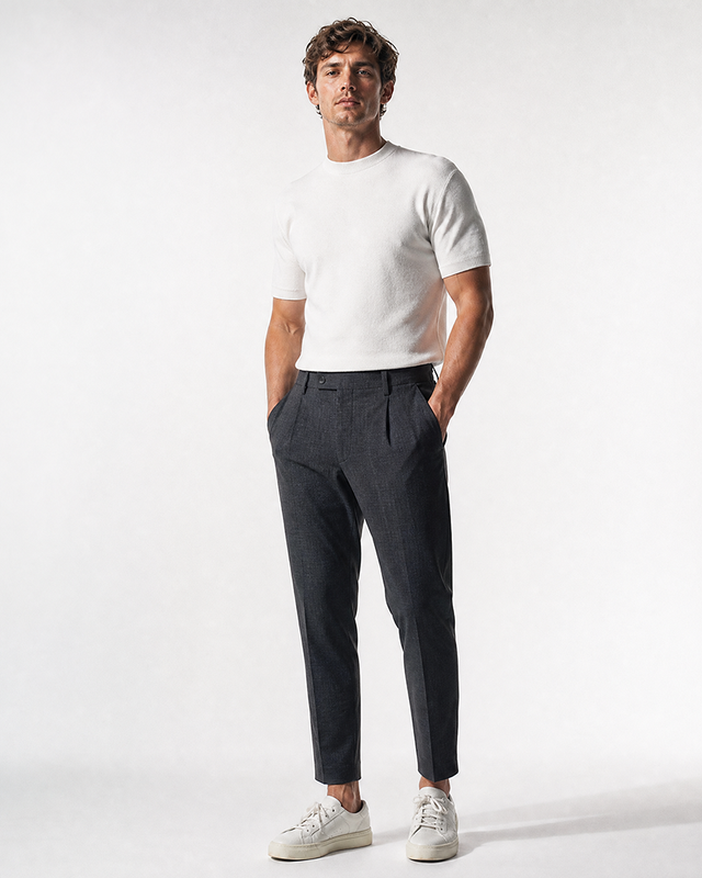 IOS PANTS moderni - GRIGIO SCURO