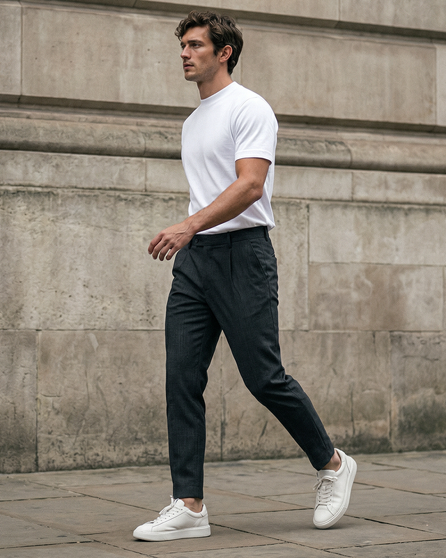 IOS PANTS moderni - GRIGIO SCURO
