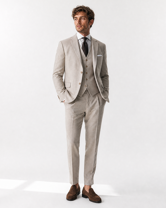 IOS PANTS modern - SAND
