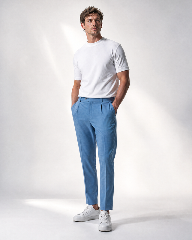 IOS PANTS modern - INDIGOBLUE