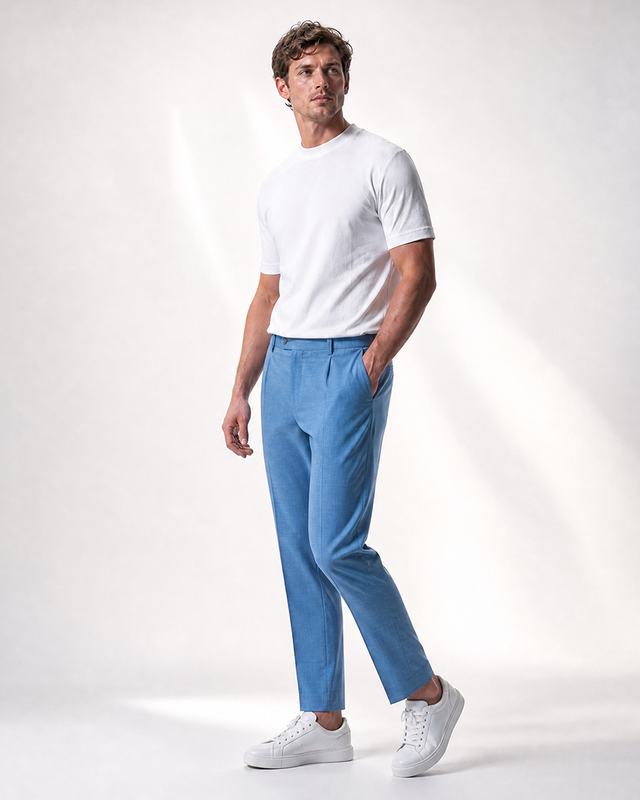 IOS PANTS modern - INDIGOBLUE