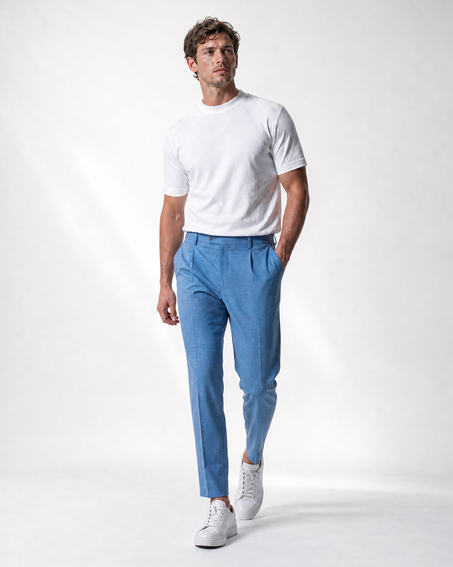 IOS PANTS modern - INDIGOBLUE
